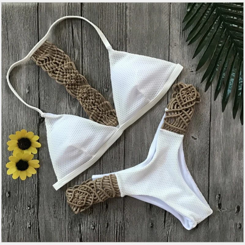 

summer swimwear women swimsuit thong bikini set sexy push up bikinis brazilian monokini S M L Bathing suit