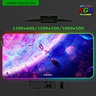 Коврик для мыши XXXL 1000 RGB, с подсветкой, для игр, Cs Go, клавиатуры