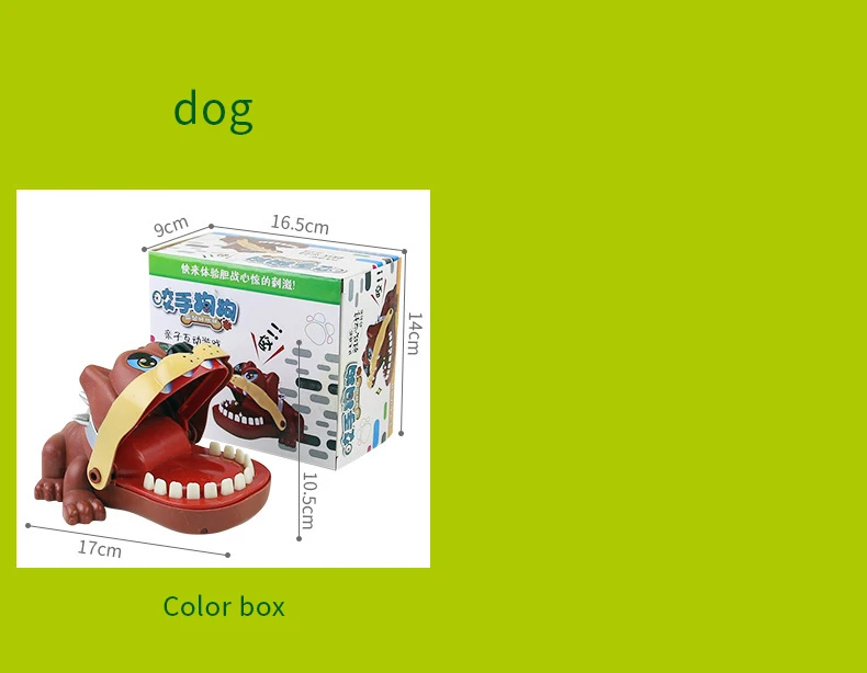 Lis gran boca de cocodrilo dentista mordedura dedo juego divertido juguete regalo, divertido juguete de los cigarrillos Novetly