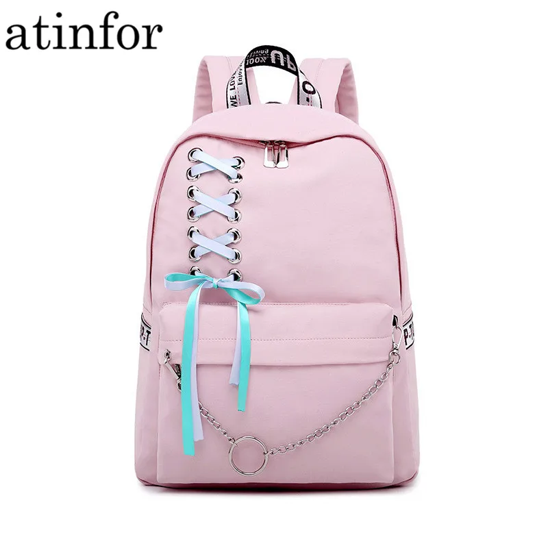 Водонепроницаемый нейлоновый женский рюкзак в Корейском стиле индивидуальный