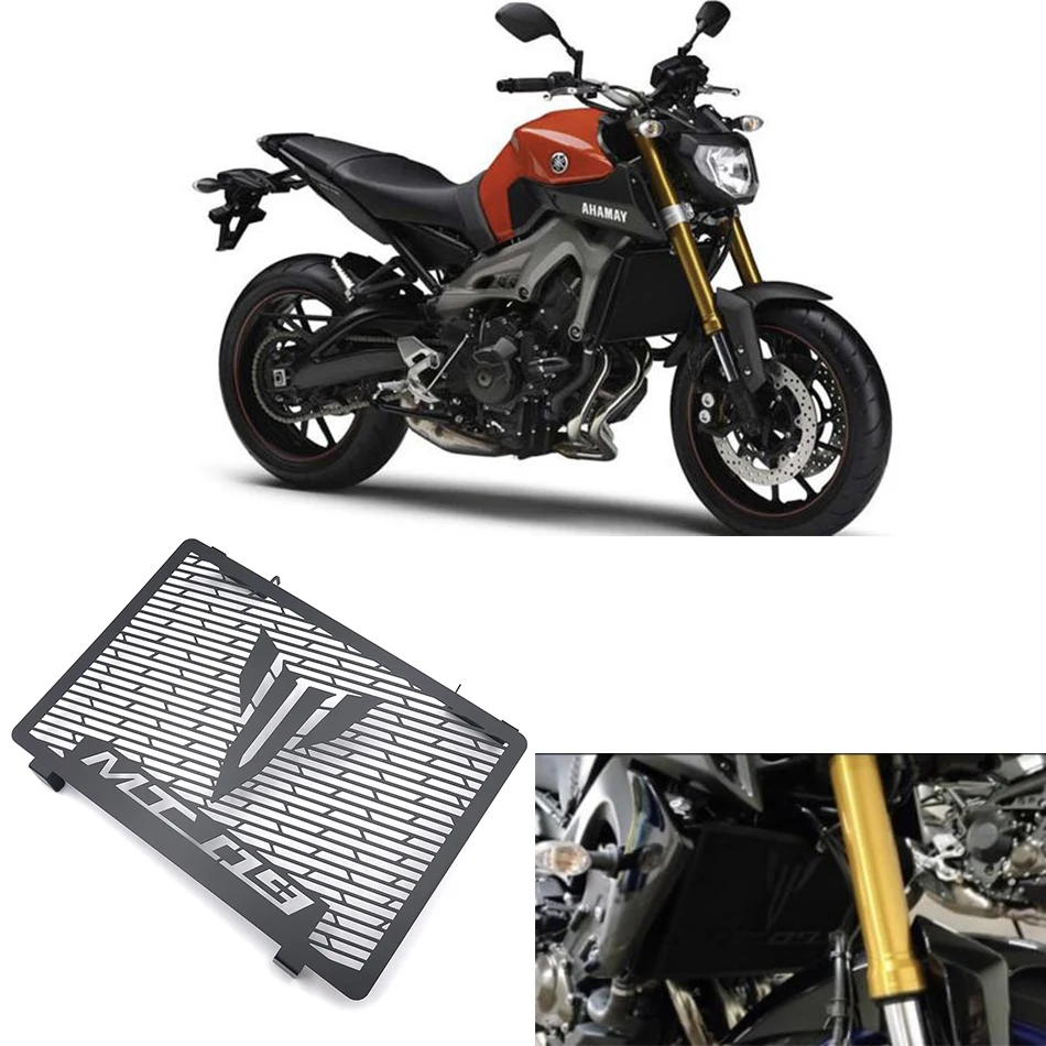 Защита радиатора для мотоцикла защитная крышка Yamaha MT 09 MT09 FZ FZ09 2014 2015 2016 2017| |