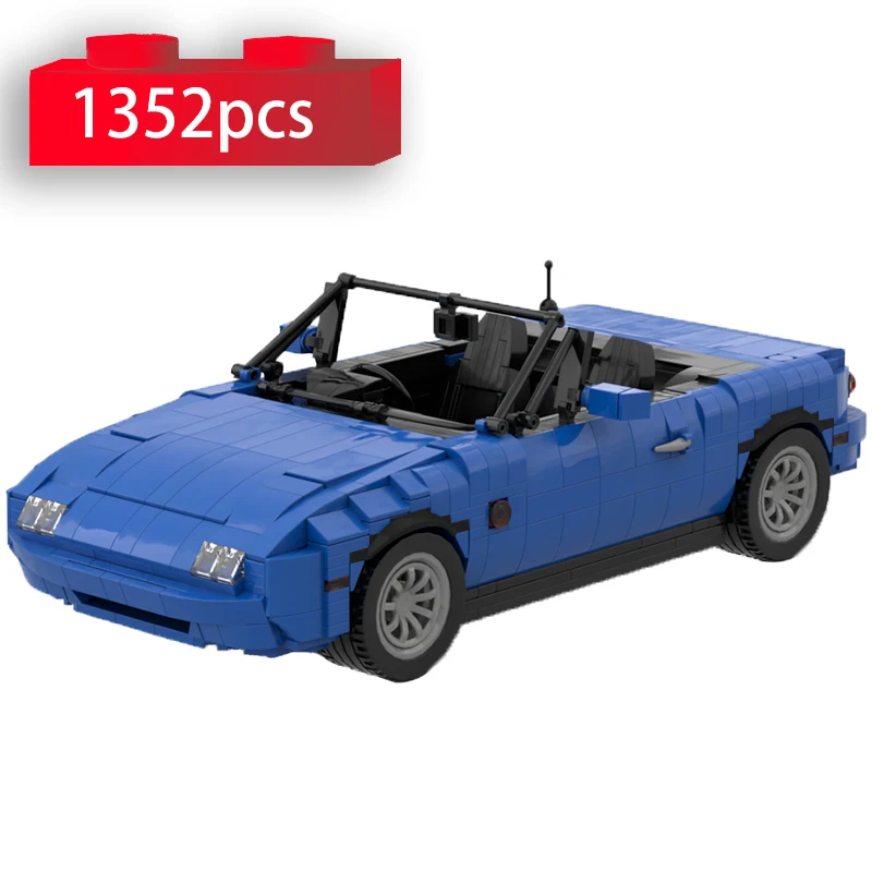 

Мпц спортивные супер гоночный автомобиль модель строительные блоки MX-5 Roadster Комплект Моделирование автомобиля Кирпичи DIY обучающие игрушки...