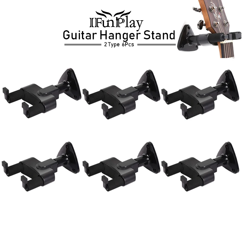 6 шт пластиковая вешалка с автоматической блокировки Крюк настенный держатель