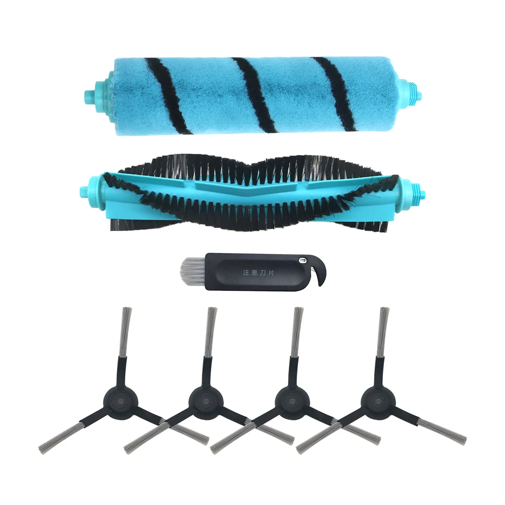 

High quality roller soft brush side brush robot sweeper replacement for Conga 3490 4090 5090 vacuum cleaner xiaomi STYJ02YM