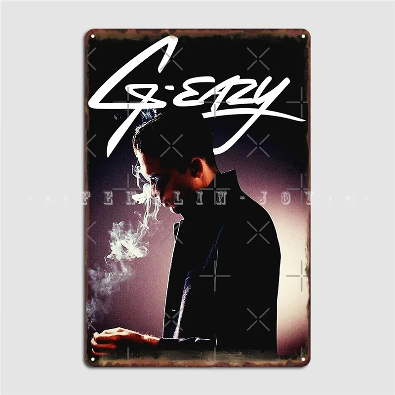 

G Eazy And The Smoke, металлический знак, клуб, домашний паб, гараж, забавные жестяные пластинки Sign, плакаты