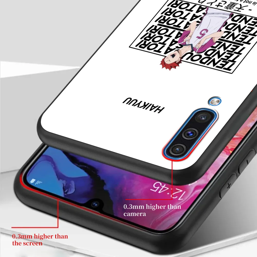 

Haikyuu Cartoon Case For Samsung Galaxy A50 A70 A30 A40 A10 A10e A10s A20 A20e Black Soft TPU Phone Shell Cover Coque Fundas