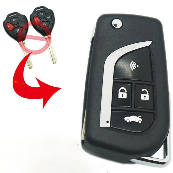 Модифицированный складной чехол откидная оболочка ключа дистанционного