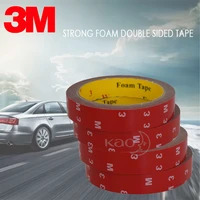 double sided face acrylic foam adhesive gray tape waterproof home appliance car wall sticker decor kitchen bathroom 61012mm