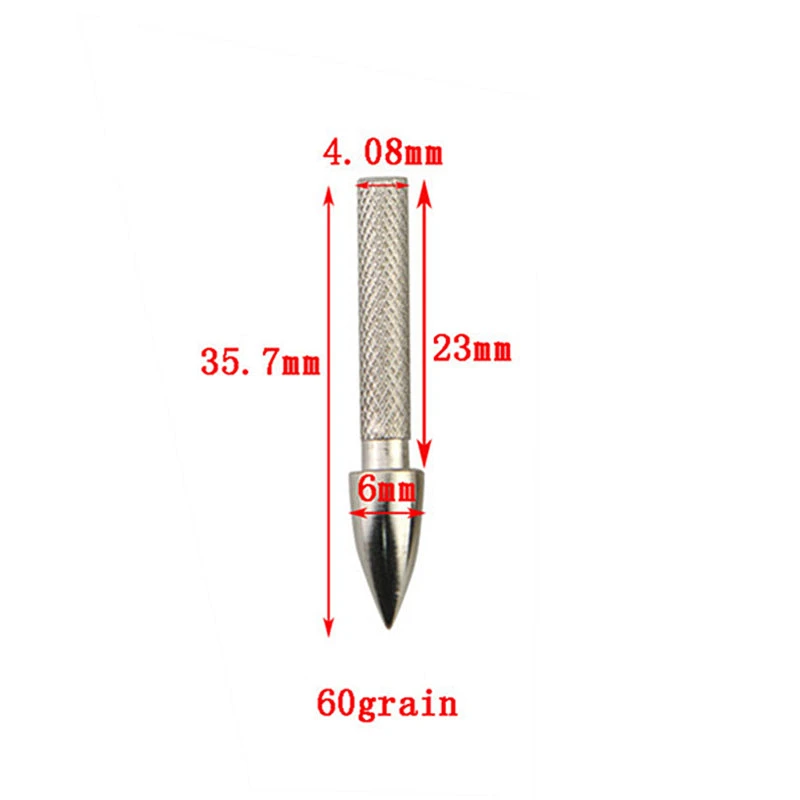 20/50 шт 60 гр стрела для стрельбы из лука стрелы вставка точка практика широкий