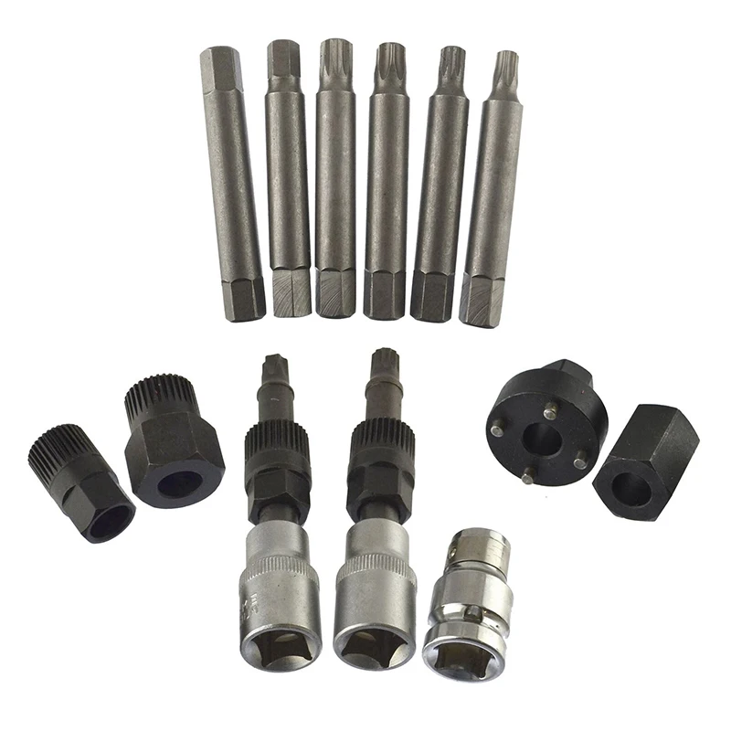 13x набор инструментов генератора для удаления ремней шкивов TX Star T50 BOSCH|Детали