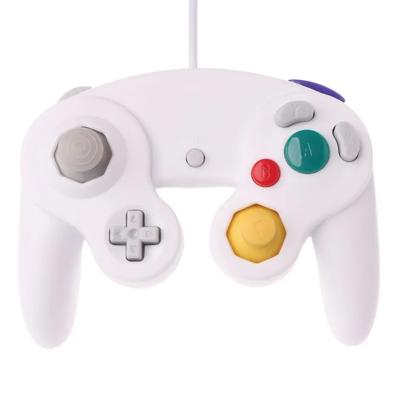 

NGC Wired Game Controller GameCube Gamepad for WII Video Game Console Control with GC Port