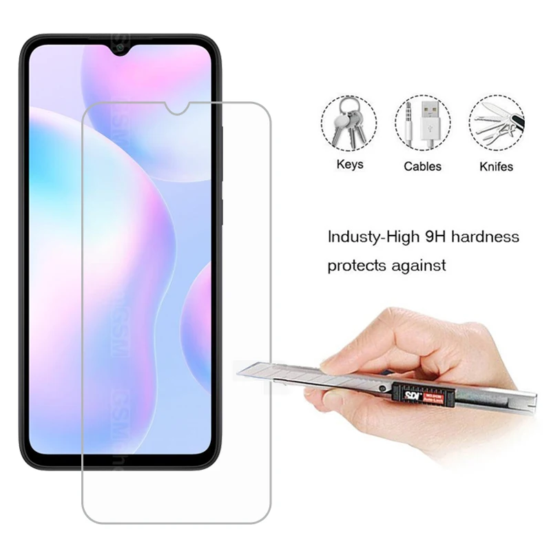 2 шт. Защитное стекло для экрана Xiaomi Remi 9AT закаленное 9D Redme Redmi 9A T 9 AT M2006C пленка |