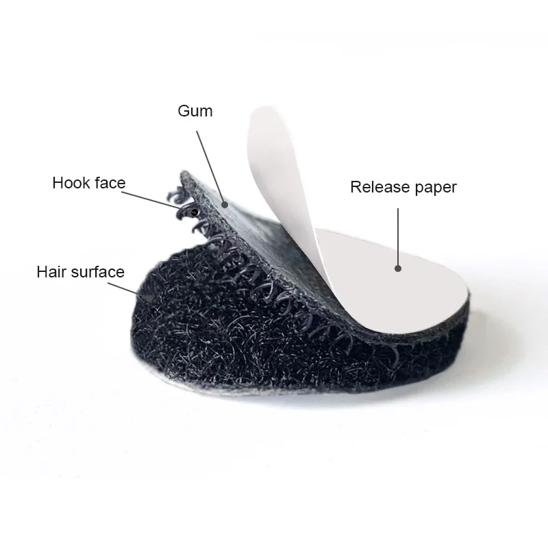 50 шт. точечная наклейка на крючок и петлю двухсторонняя прочная самоклеящаяся