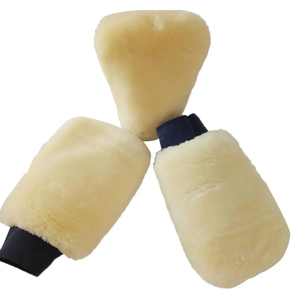 Перчатка для мытья автомобиля микрофибра плюшевая перчатка мягкая варежка