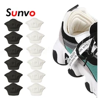 6 pair heel stickers for sports shoes size reducer heel liner grips protector pad pain relief patch foot care insole inserts
