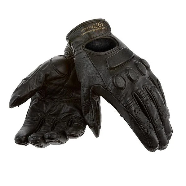

2 colors Dain 1972 Genuine leather locomotive retro gloves guantes moto Motorcycle racing glove motocicleta motorbike