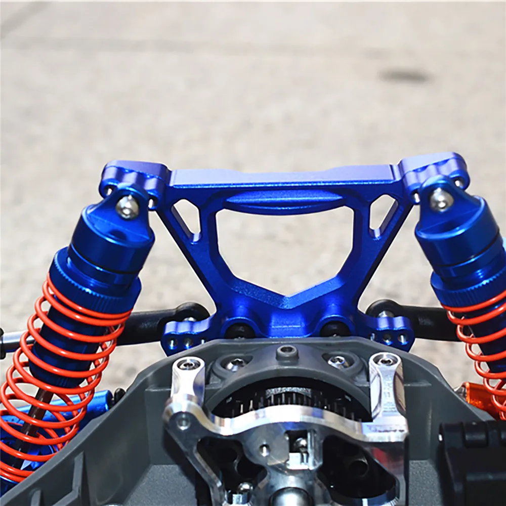 

Aluminum Alloy Front & Rear Shock Absorbers Tower w/ Car Shell Fixing Mount for RUSLTLER 4X4 VXL 67076-4 RC Car