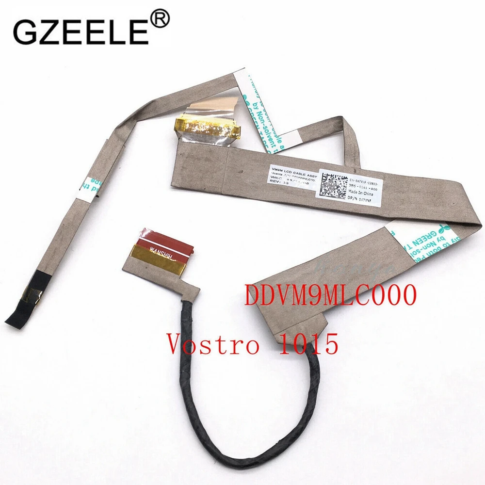 Новый ЖК кабель Lvds провод экран Линия для Dell Vostro 1015 047xnf DDVM9MLC000 DDVM9MLC002 ноутбук LED LVDS