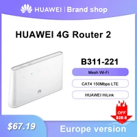 original huawei 4g router 2 mesh wifi b311 221 modem 4g wifi with sim card slot cat4 lte outdoor router repeater vpn app control