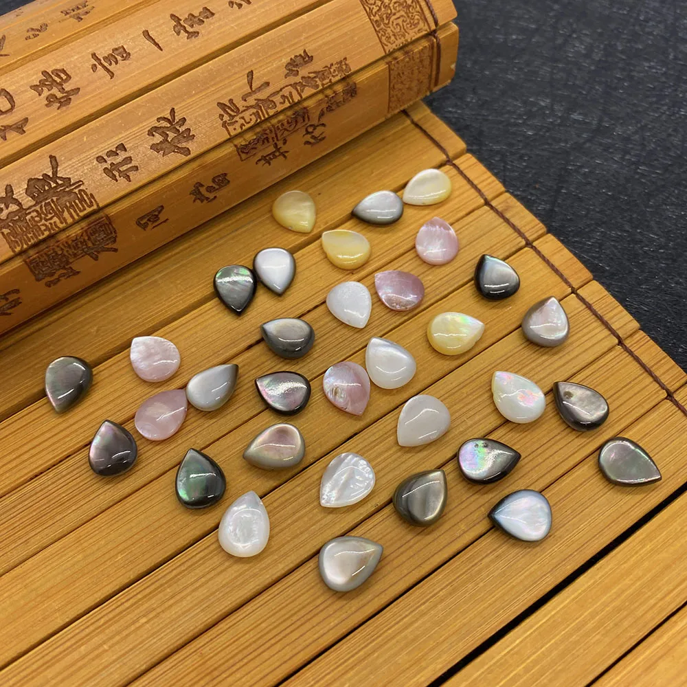 

Natural Sea Shell Beads Drop Shape Multi-color Polishing Can Be Used To Make Exquisite Gifts and Jewelry Accessories Wholesale