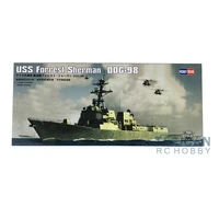hobby boss 83414 1700 uss forrest sherman ddg 98 guided missile destroyer model warship th06113 smt6