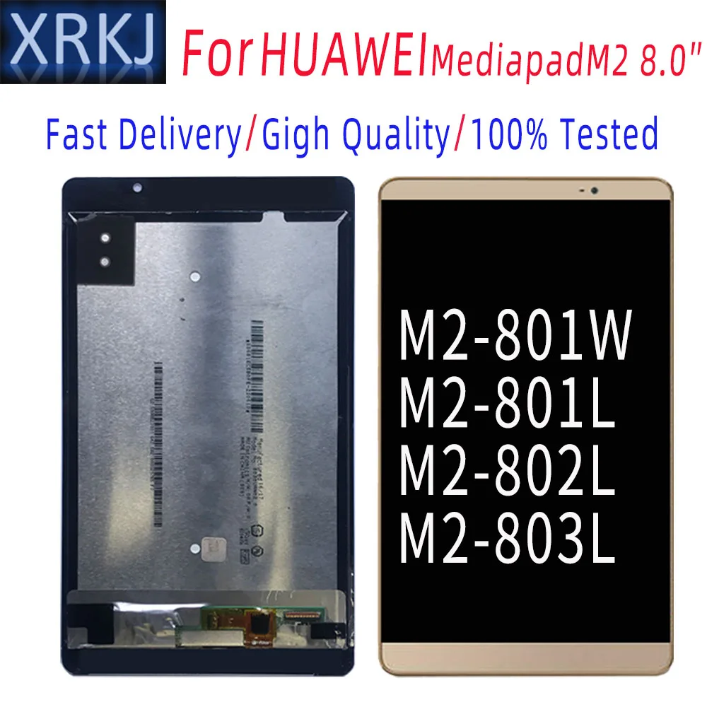 Оригинальный новый Huawei Mediapad M2 8 0 дюймов M2-801L M2-801 M2-801W M2-803L ЖК-дисплей сенсорный