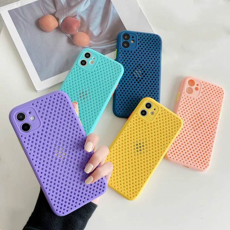 Funda Simple de calor a la moda para Huawei P30 P40 Pro mate 30 pro funda silicona suave malla transpirable mate|Бамперы| |