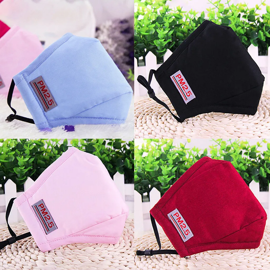 Модные маски для мужчин и женщин PM2.5 защита от пыли многоразовая моющаяся