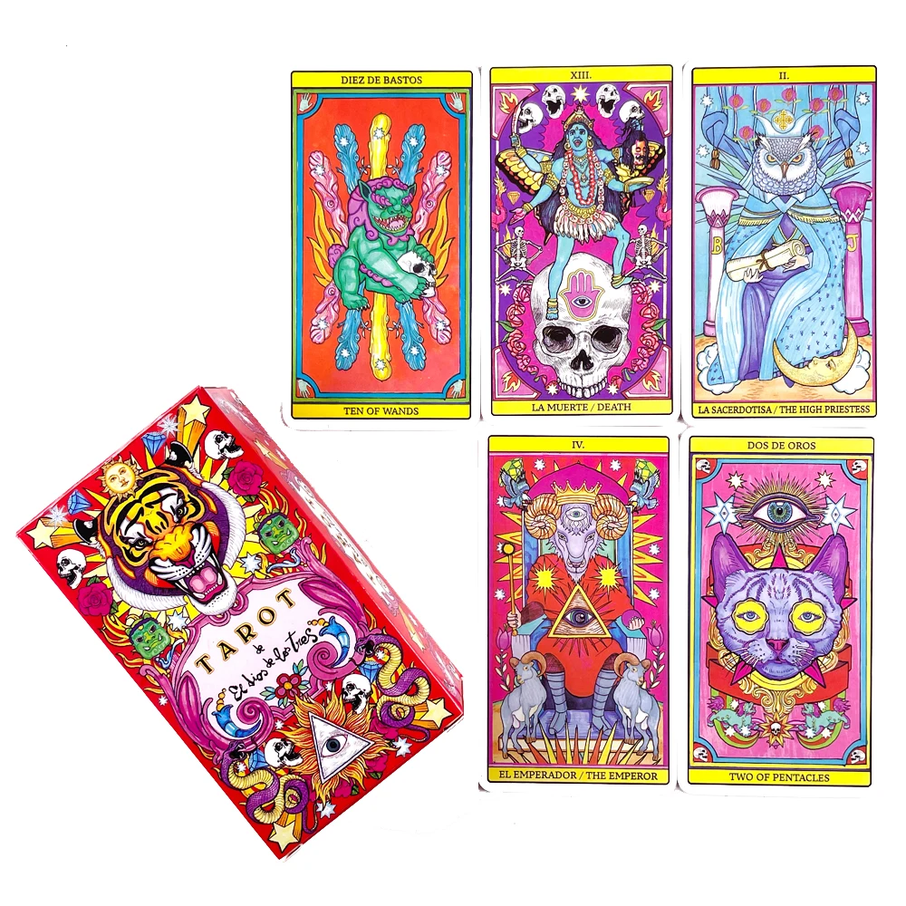 

Таро Бога трех карт астрологические товары для произведения произведений высококачественное пророчество гадания колода Таро 78 карт