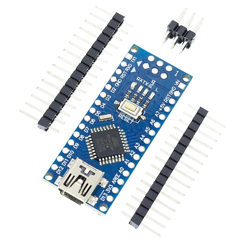 1 компл./лот Nano v3.0 контроллер совместимый nano CH340 USB драйвер с кабелем 3 0 ATMEGA328 |