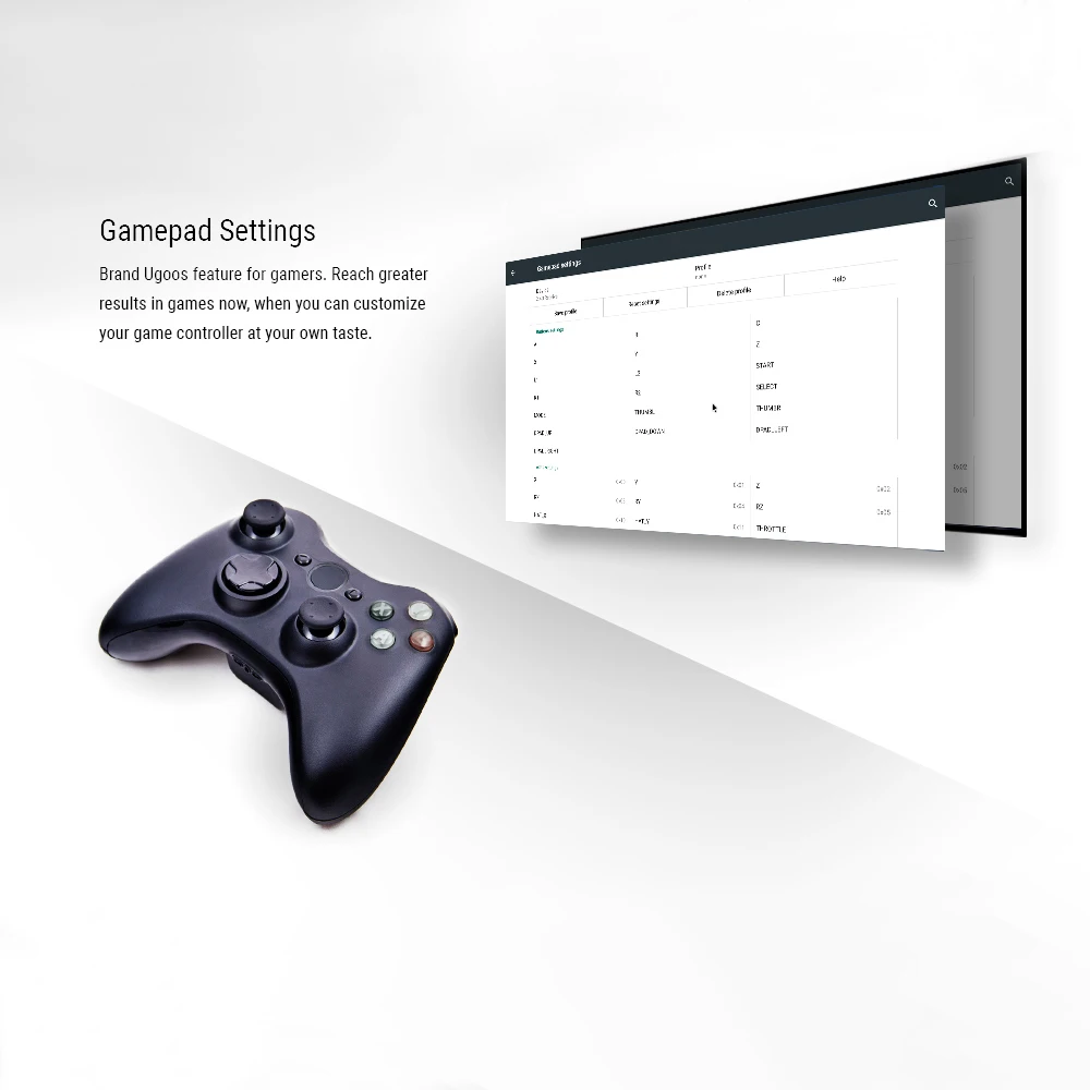 Умная ТВ приставка UGOOS AM3 Android 7 1 Восьмиядерный процессор Amlogic S912 2 4G Wi Fi H.265 VP9 UHD 4K|tv