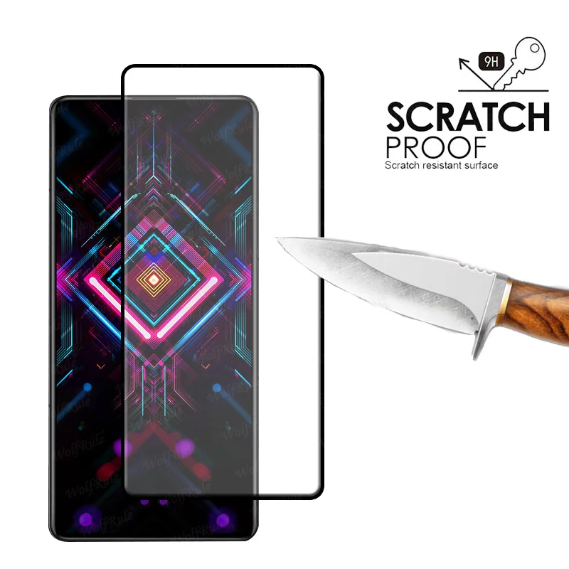 Cristal templado 4 en 1 para Xiaomi Redmi K40, Protector de pantalla HD para Redmi K40, cristal de lente de juego-1