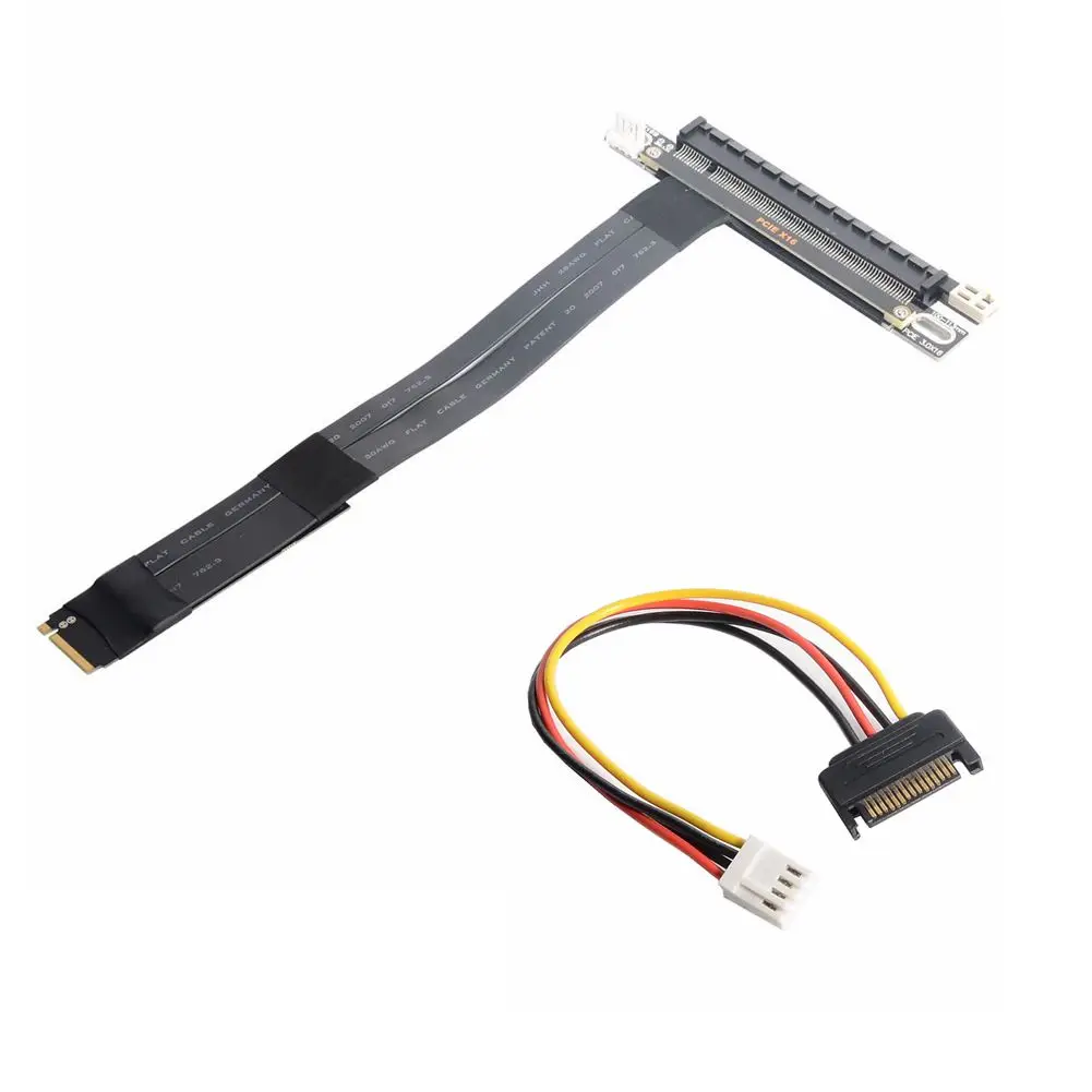 m2 m.2 nvme m-chave riser cartão extensão