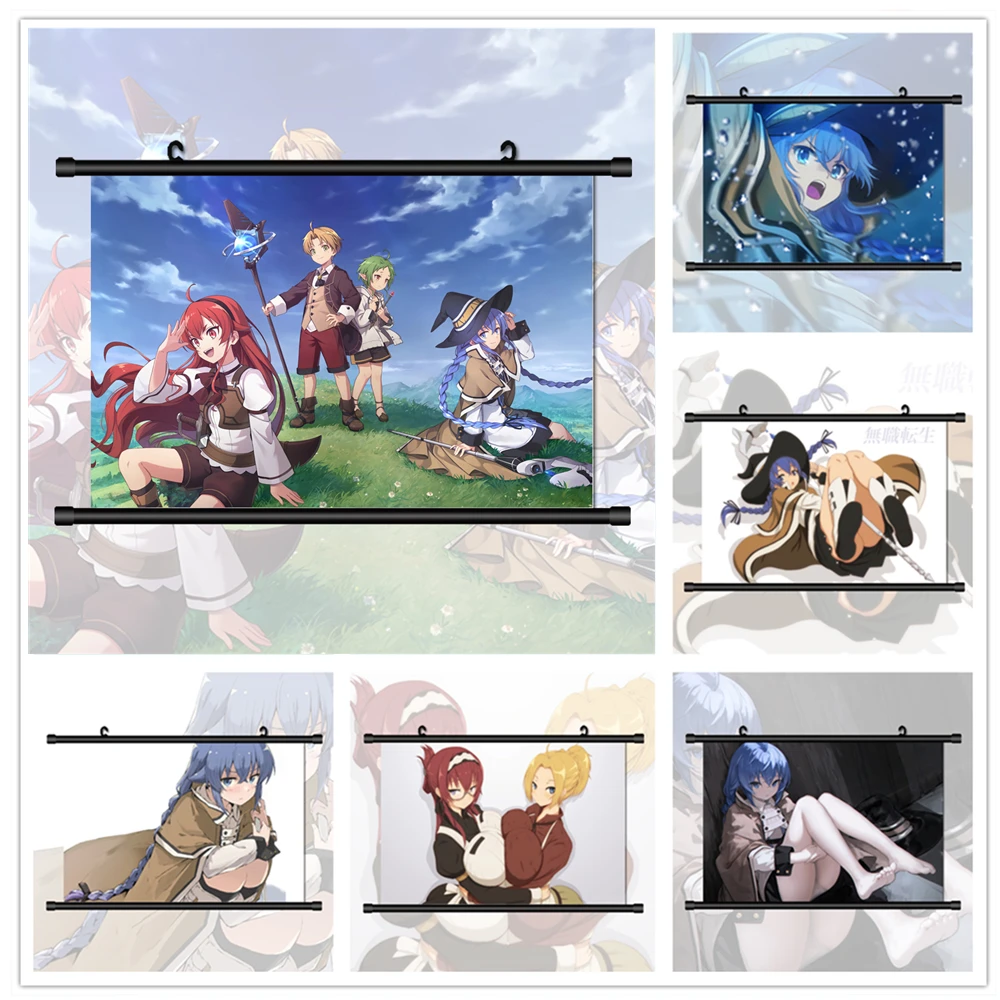 

Mushoku Tensei Roxy Migurdia Anime Manga HD Print Wall Poster Scroll