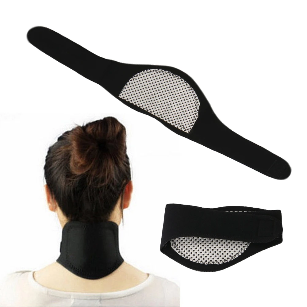 

Tourmaline Magnetic Therapy Neck Massager Cervical Vertebra Protection Refined