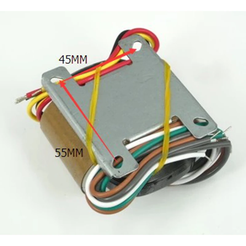 Transformador де corrente R типовой трансформатор напряжения 115 V-230 V 30 Вт двойной 18V+ двойной 9V R крупного рогатого скота и повышающий трансформатор медный провод