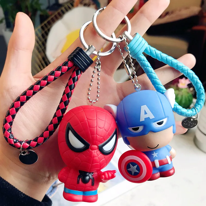 2019 Новый Marvel Супер Герои серии брелок Капитан Америка Кукла Дизайн брелка для