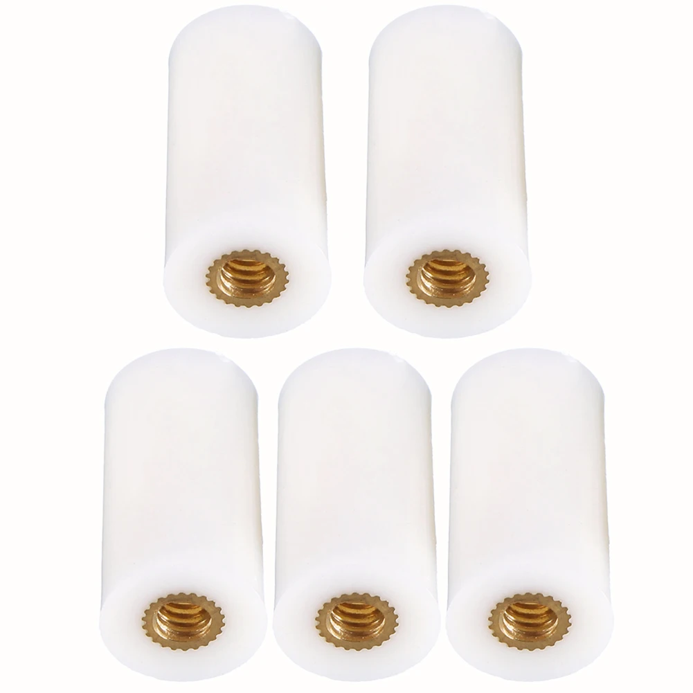 

New 5pcs Billiard Replacement Set Pool Cue Tips 12mm Pool Billiard Cue Stick Ferrules 5x Screw-On Tips for Snooker High Quality