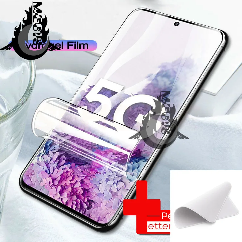 

Polishing cloth Hydrogel Film for Samsung Note 20 Plus Screen Protector S20 Plus Ultra Fe Galaxy S20 Ultra/plus/fe Screen Film