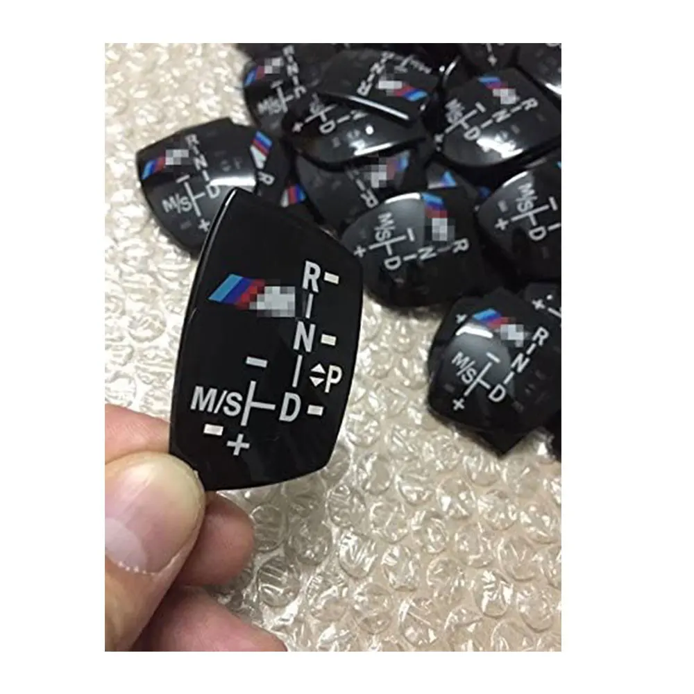 

Suitable for BMW X1 X3 X5 X6 M3 M5 F01 F10 F30 F35 F18 GT 1 3 5 6 7 Shift knob panel sticker LHD models