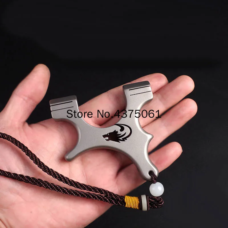 Tc21 из титанового сплава с эффектом рогатки плоские Рогатка c резиновой лентой