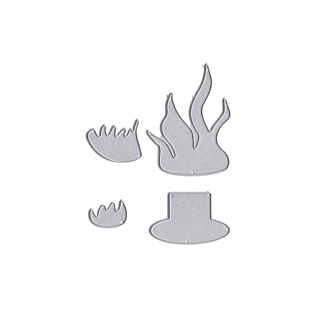 

Metal Cutting Die Torch Fame Embossing Dies for Diy Carding Making Scrapbooking Supplies 80*75Mm