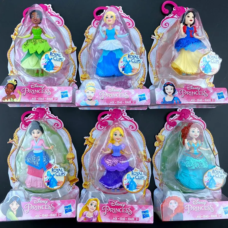 

Hasbro Princess Small Doll with Royal Clips Belle Cinderella Fashion Assortment Birthday Christmas Present Girl Kid Toys