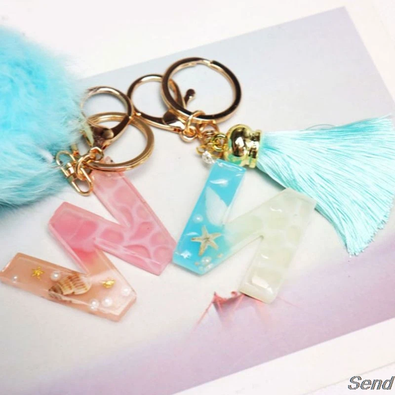 

1 Set Crystal Epoxy Resin Mold Alphabet Letter Number Pendants Casting Silicone Mould DIY Crafts Jewelry Making Tools