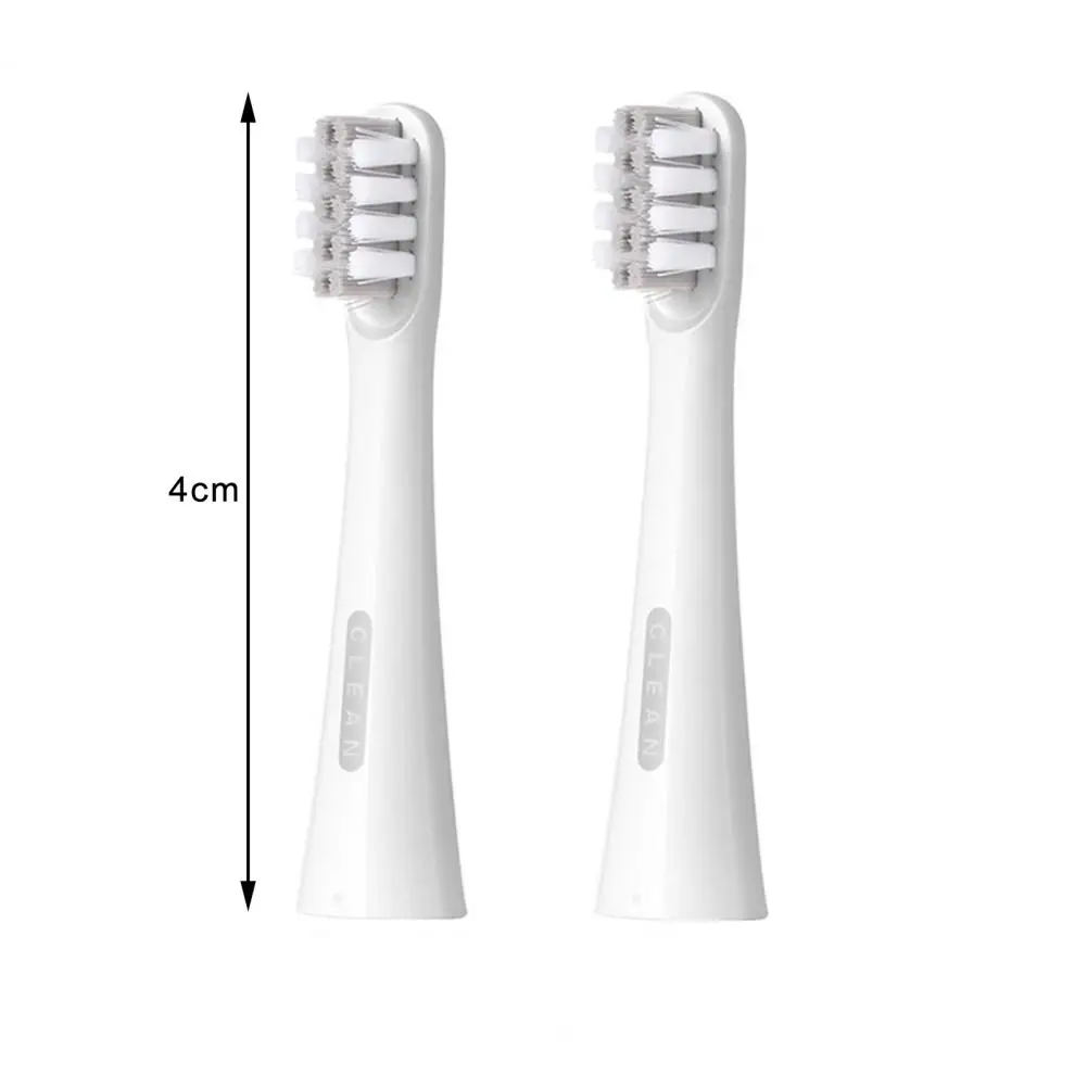 

70% Hot Sale 2Pcs DRBEI Toothbrush Parts Electric Safe Soft Bristles Tooth Cleaner Brushes Head for Holiday