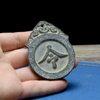 in ming dynasty jingzhou wei commander night patrol bronze medal ancient bronze token waist token