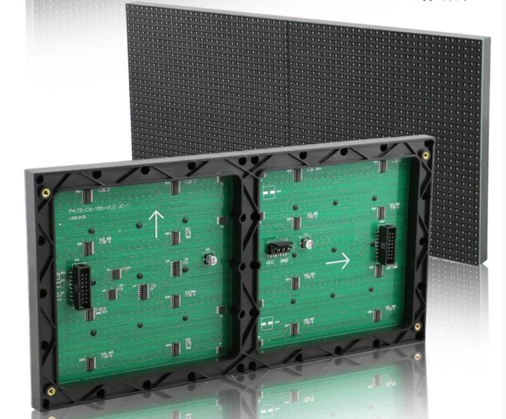 Бесплатная доставка p4.75 внутренний F3.75 RGY цветной двухцветный SMD светодиодный