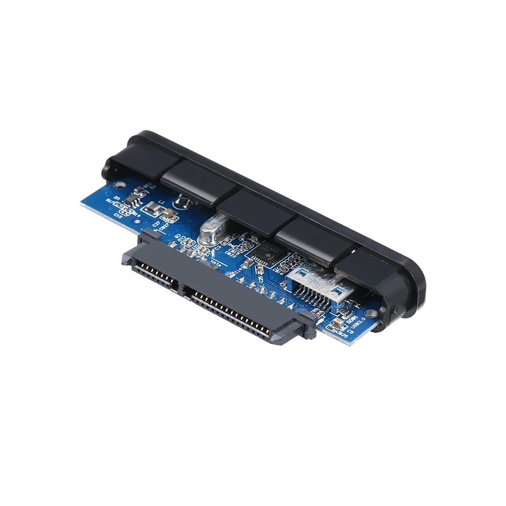 2,5 дюймовый жесткий диск SATA жесткий диск к USB3.0 адаптер конвертер Внешний чехол прочный с крышками из нержавеющей стали и алюминия