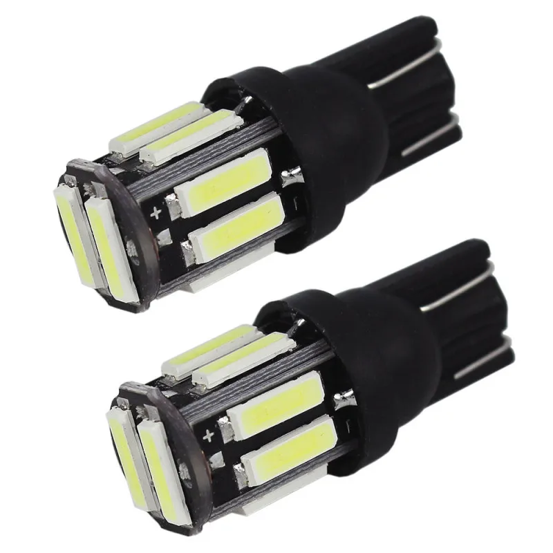 Автомобильные лампы W5W 10-7020 SMD светодиодсветодиодный T10 194 168 4/2 шт. | Автомобили и