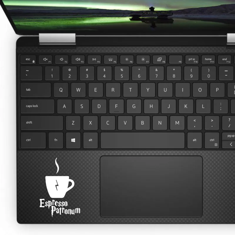 Эспрессо Патронум кофе трекпад Наклейка для MacBook Air Pro Retina 11 12 13 15 дюймов Mac Mi Notebook
